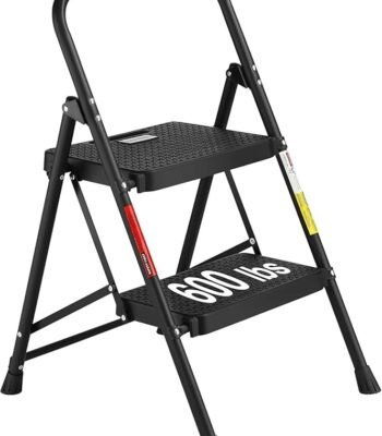 2 Step Metal Folding Ladder