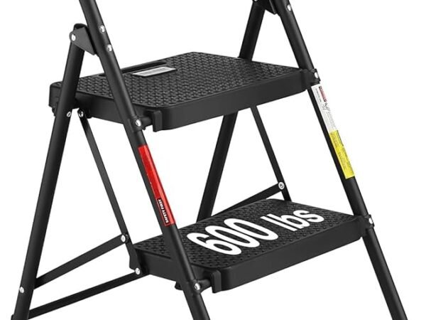 2 Step Metal Folding Ladder