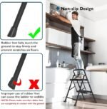 2 Step Metal Folding Ladder